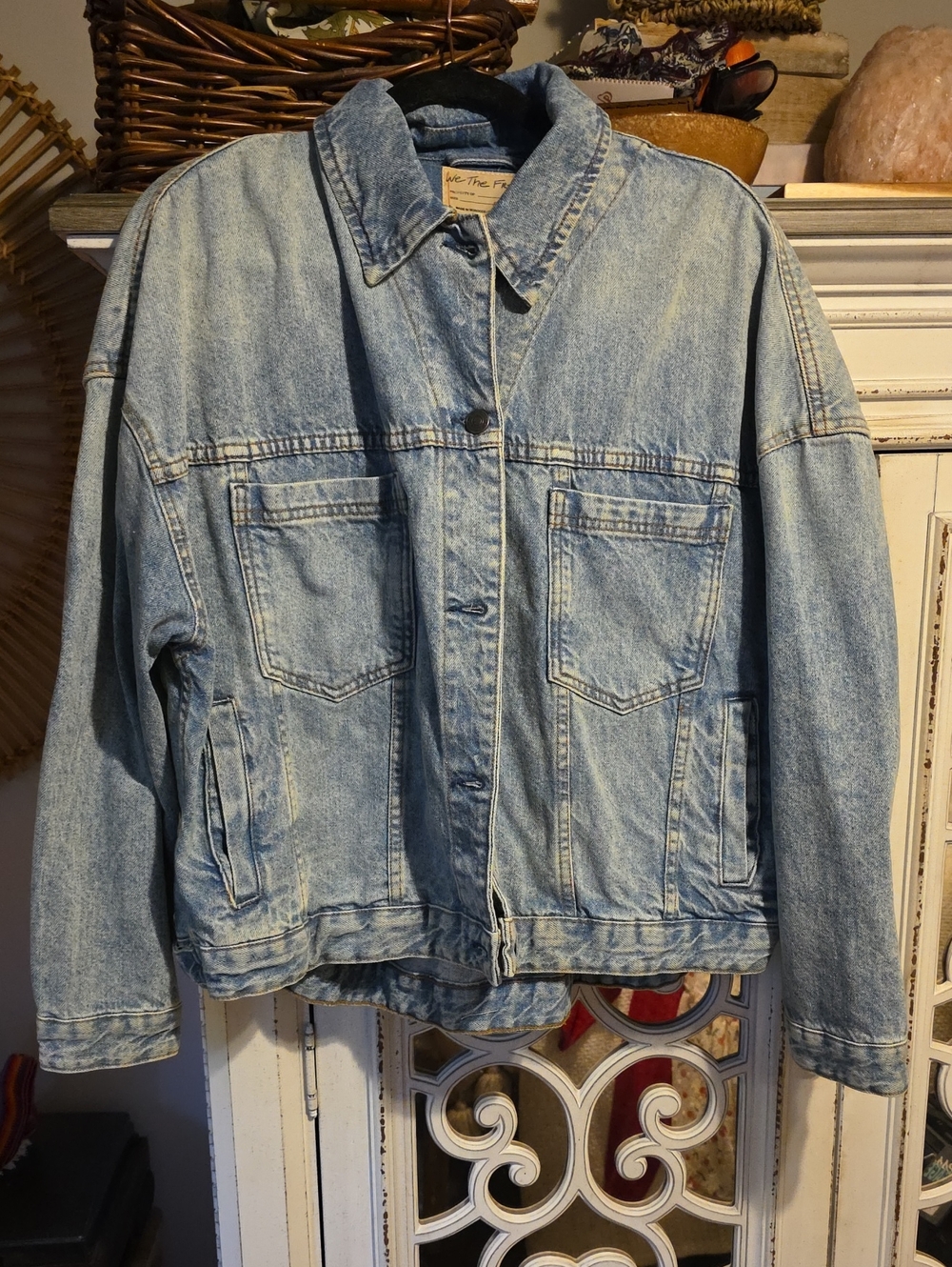 We The Free Oversized Denim Jacket